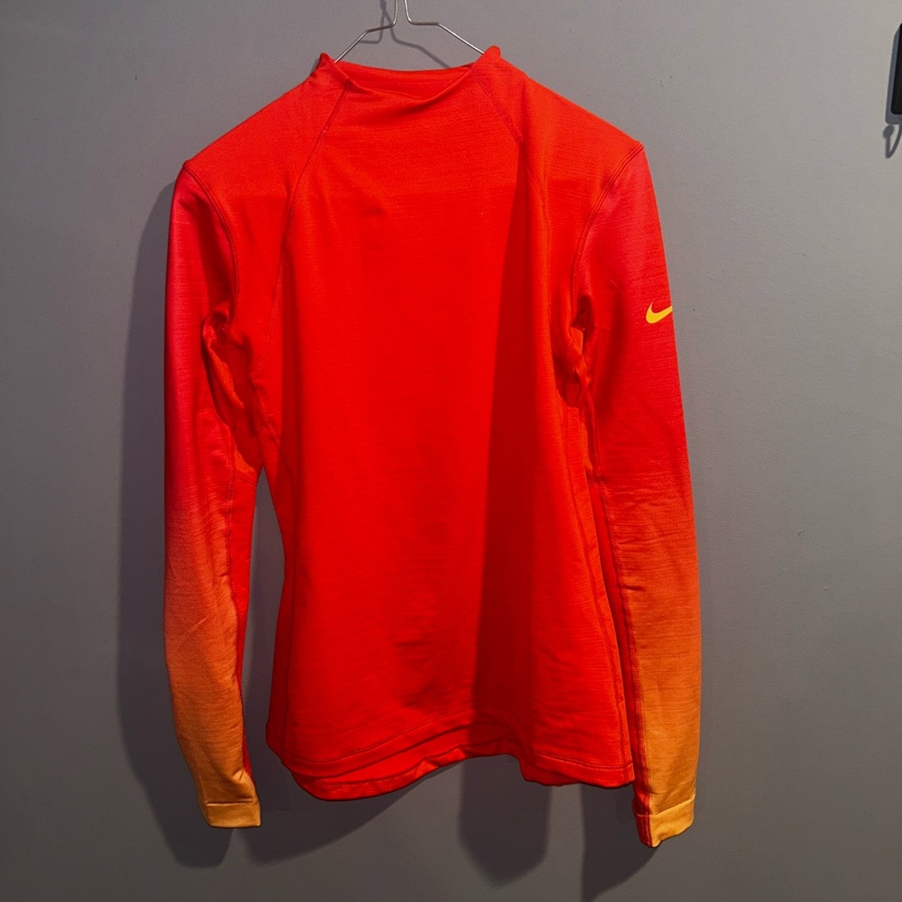 Nike Pro Hyperwarm Scarlet Shirt